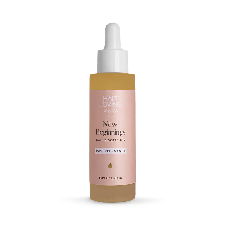 Hair Loving New Beginnings Fragrance Free Hair and Scalp Oil ‚Äì Postpartum Hair Loss & Regrowth Treatment for New Mums 50ml