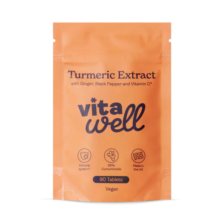 Vitawell Turmeric & Black Pepper 90s 90Tablets