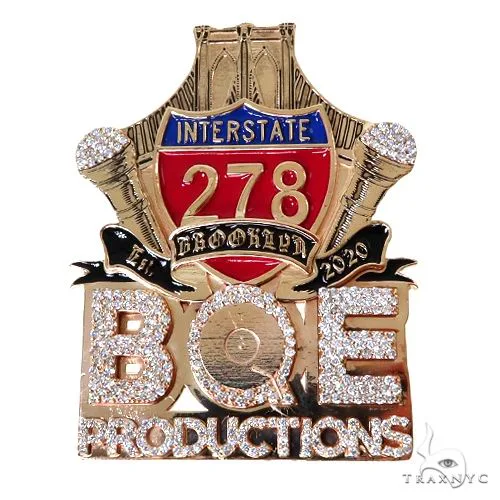 RINA - For Him CUSTOM Custom Made BQE Pendant 67530 in Rose Gold – Pendant