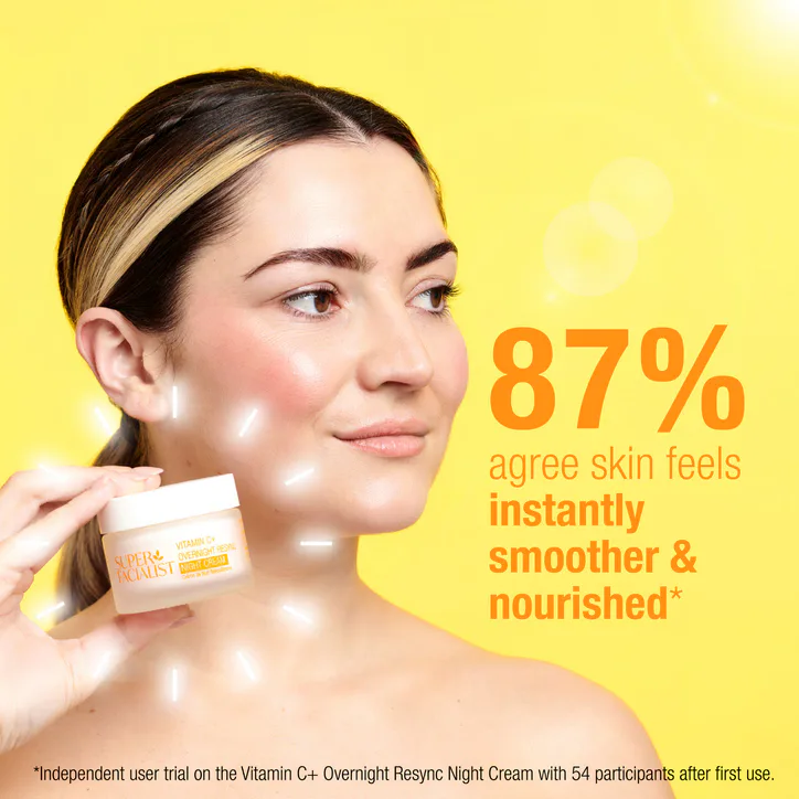 Super Facialist Vitamin C Overnight Resync Night Cream 50ml detail 2