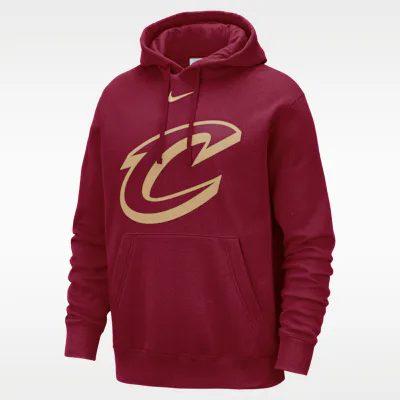 Nike Cleveland Cavaliers Club Men's Nike NBA Pullover Hoodie - Team Red/Club Gold