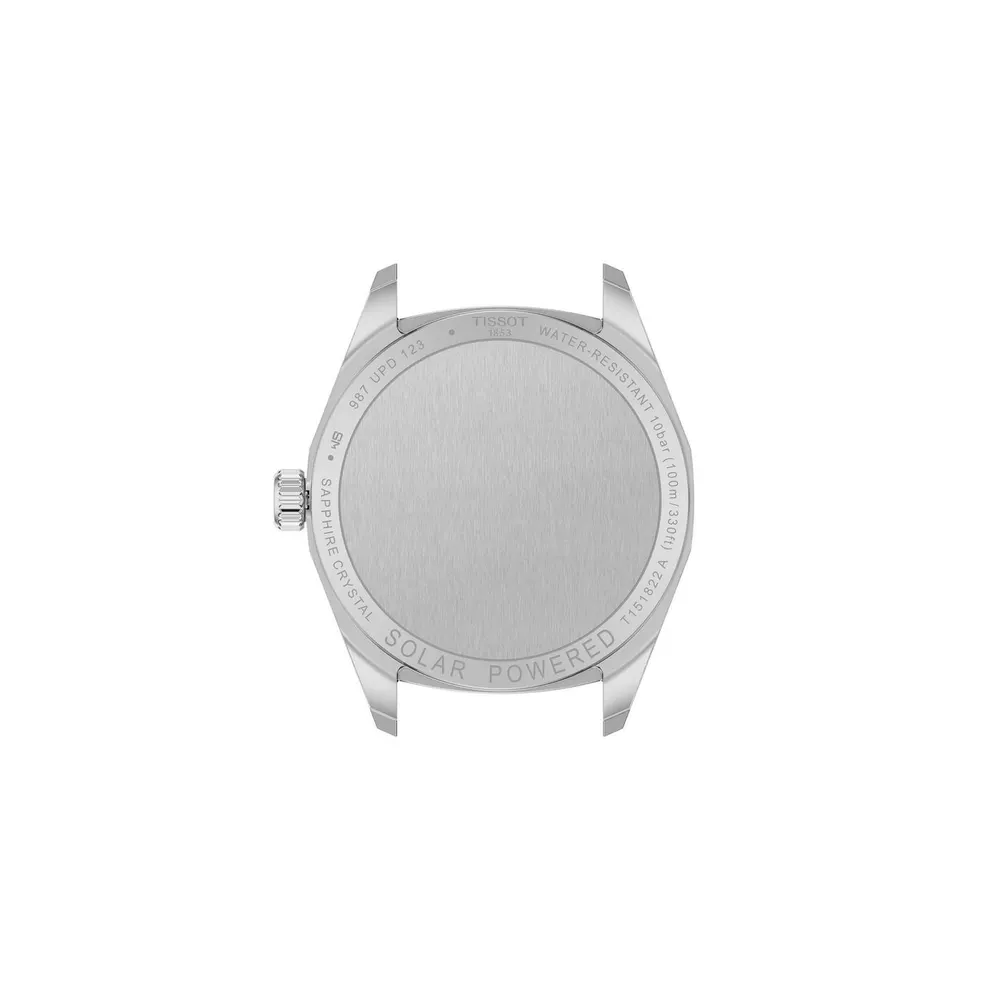 Tissot PRC100 Solar Stainless Steel 100M Water Resistant Auto Analogue Watch detail 2