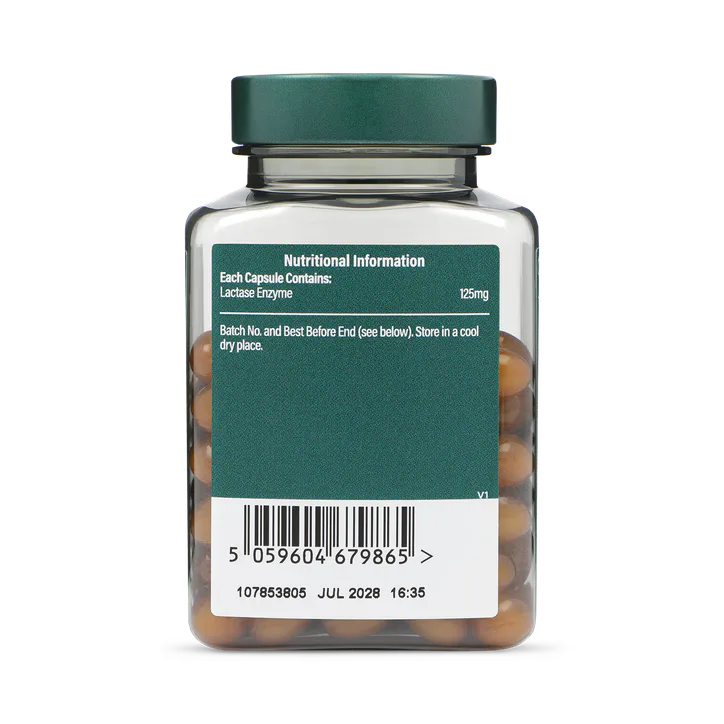 For Him Lactase Enzyme 8125 ALU 120 Capsules detail 2
