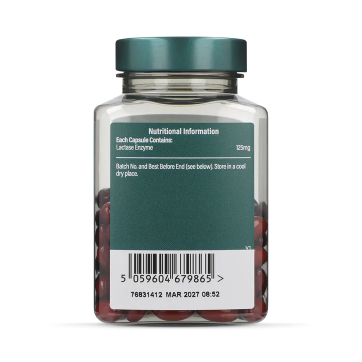 For Him Lactase Enzyme 8125 ALU 120 Capsules detail 3
