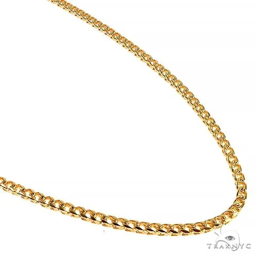 JALGAS - SKYLINE JEWELRY 14K Yellow Gold Solid Franco Chain 20 Inches 2.8mm 70684 in Yellow – Chain