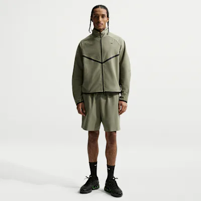 Nike Tech Men's Dri-FIT Shori-Knit Shorts - Silver Sage/Black