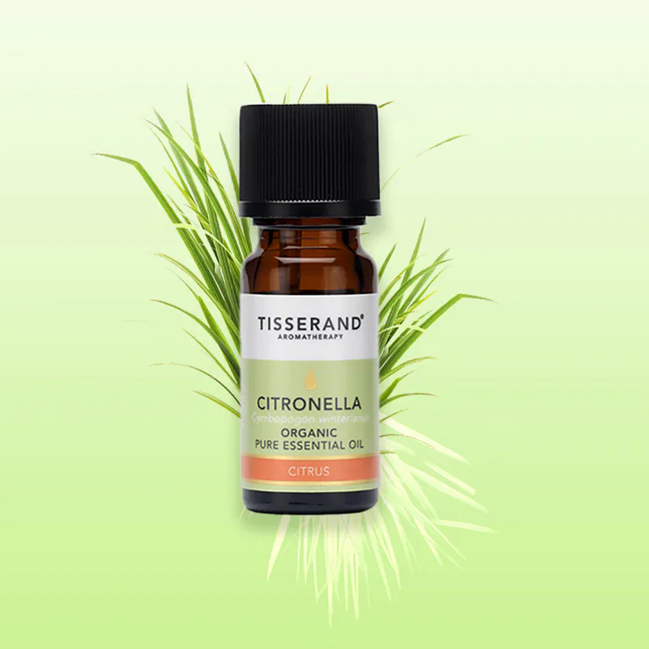 Tisserand Citronella Organic Pure Essential Oil 9ml detail 2