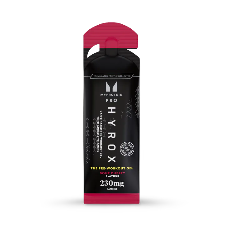 Myprotein Pro x Hyrox THE Pre-Workout Gel Sour Cherry 48ml
