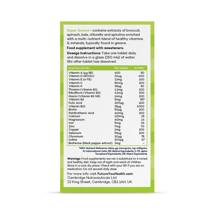 Prime Fifty SuperGreens+ Daily Greens Drink 28 Servings detail 2