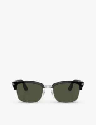 PERSOL PO3327S rectangle-frame acetate sunglasses