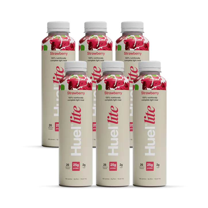Huel Lite Strawberry Nutritionally Complete Meals 6x 500ml