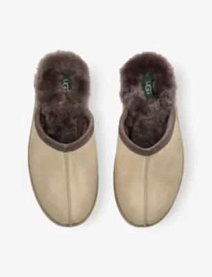 UGG Scuff Suede Slippers - EUR 45 / 11 UK MEN in BEIGE COMB, additional product view 2