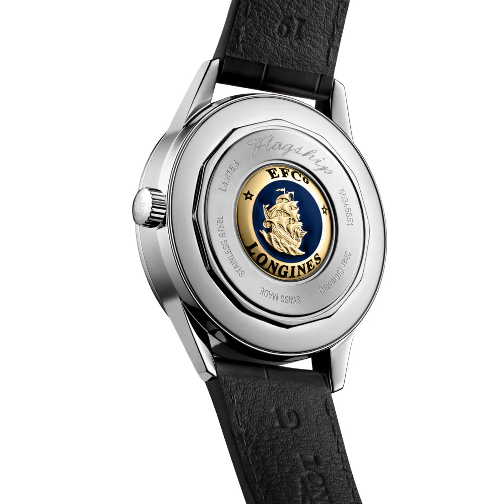 Longines Flagship Heritage Moonphase 38.5mm Mens Watch Green in Green, additional product view 2