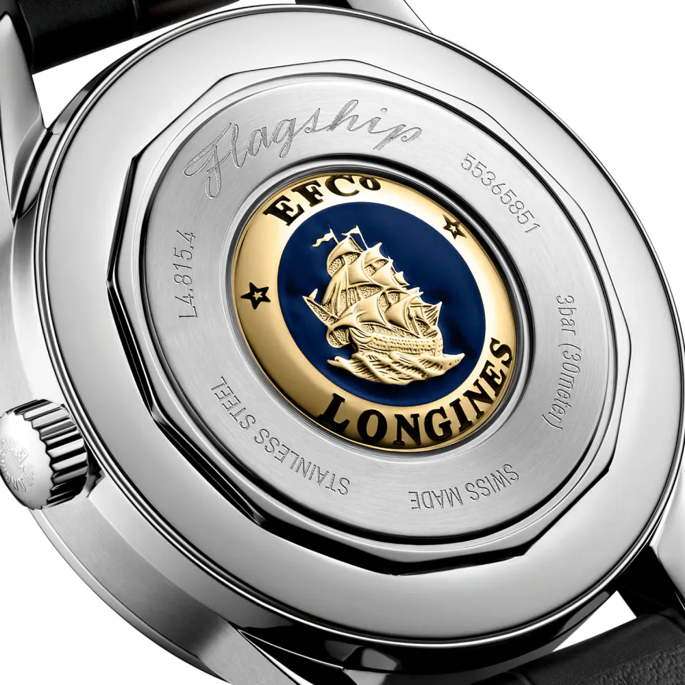 Longines Flagship Heritage Moonphase 38.5mm Mens Watch Green in Green, additional product view 3