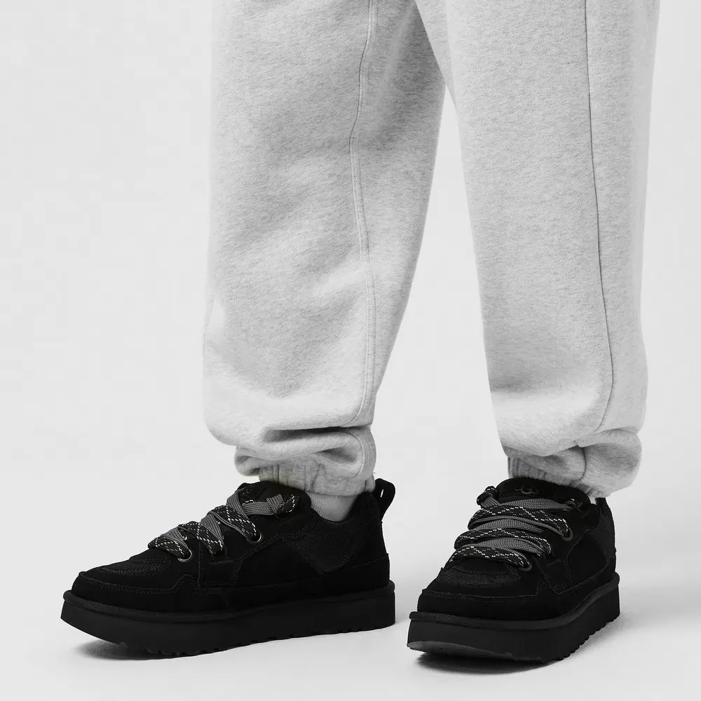 Ugg Men's Lowmel Chunky Trainers in Black, additional product view 2