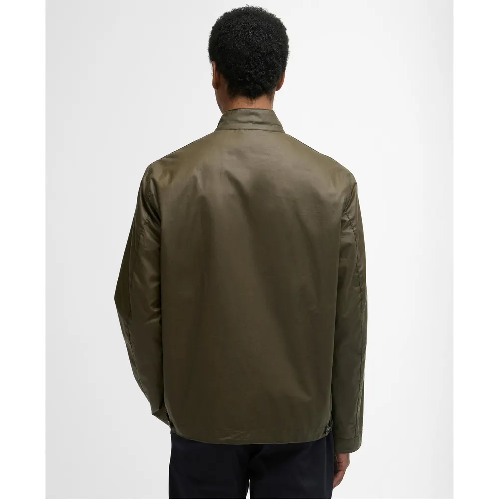 Barbour Mens Tyneside Wax Jacket detail 3