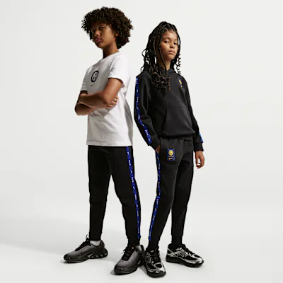 Nike Inter Milan City Side Men's Nike Football Fleece Joggers - Black/University Gold
