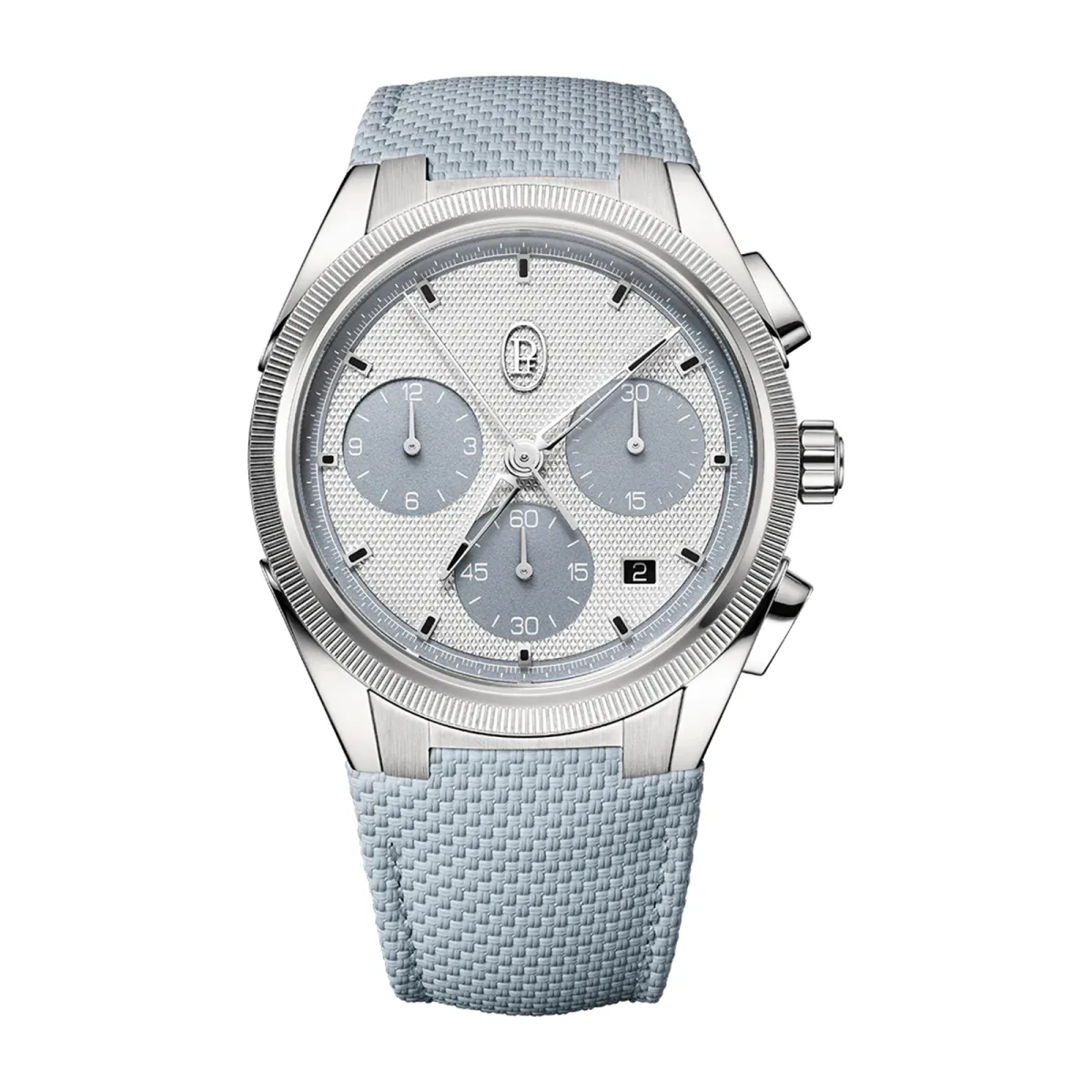 Parmigiani Fleurier TONDA PF Sport Chronograph Steel Silver Arctic Grey COSC 42mm Mens Watch