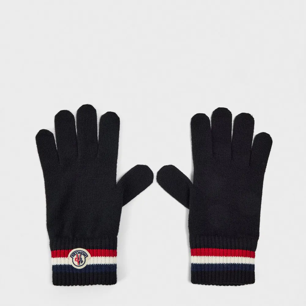 Moncler Men's Fleece Gloves, Fleece Material