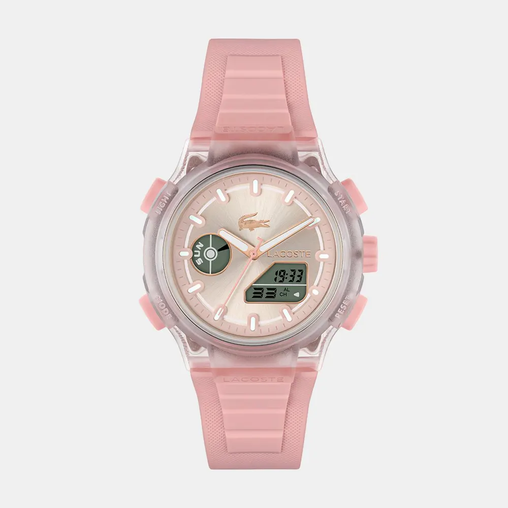 Lacoste Watches Mens LC33 Silicone Strap Watch