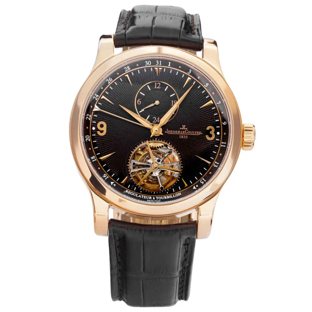 Jaeger-LeCoultre Master Tourbillon 1662450 — 2008 — Good in Brown – Pre-owned watches