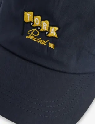 PERCIVAL Brand-Embroidered Cotton-Blend Baseball Cap detail 2
