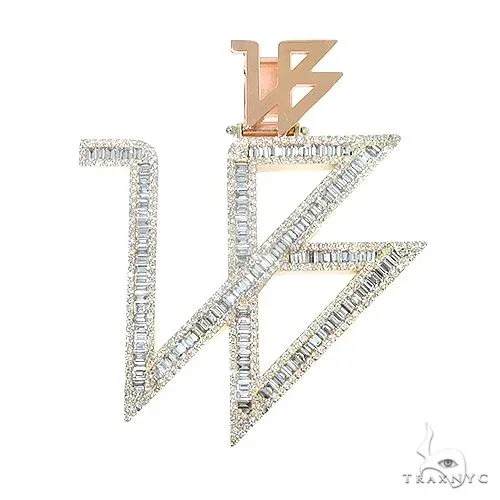 RINA - For Him CUSTOM Custom Made Logo Diamond Pendant 66823 – Pendant