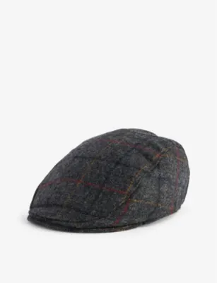 DENTS Fonthill flat-crown wool cap - XL