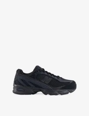 NEW BALANCE 509 Leather And Mesh Trainers - 8.5 in TRIPLE BLACK – Mens | Trainers | Lace up trainers