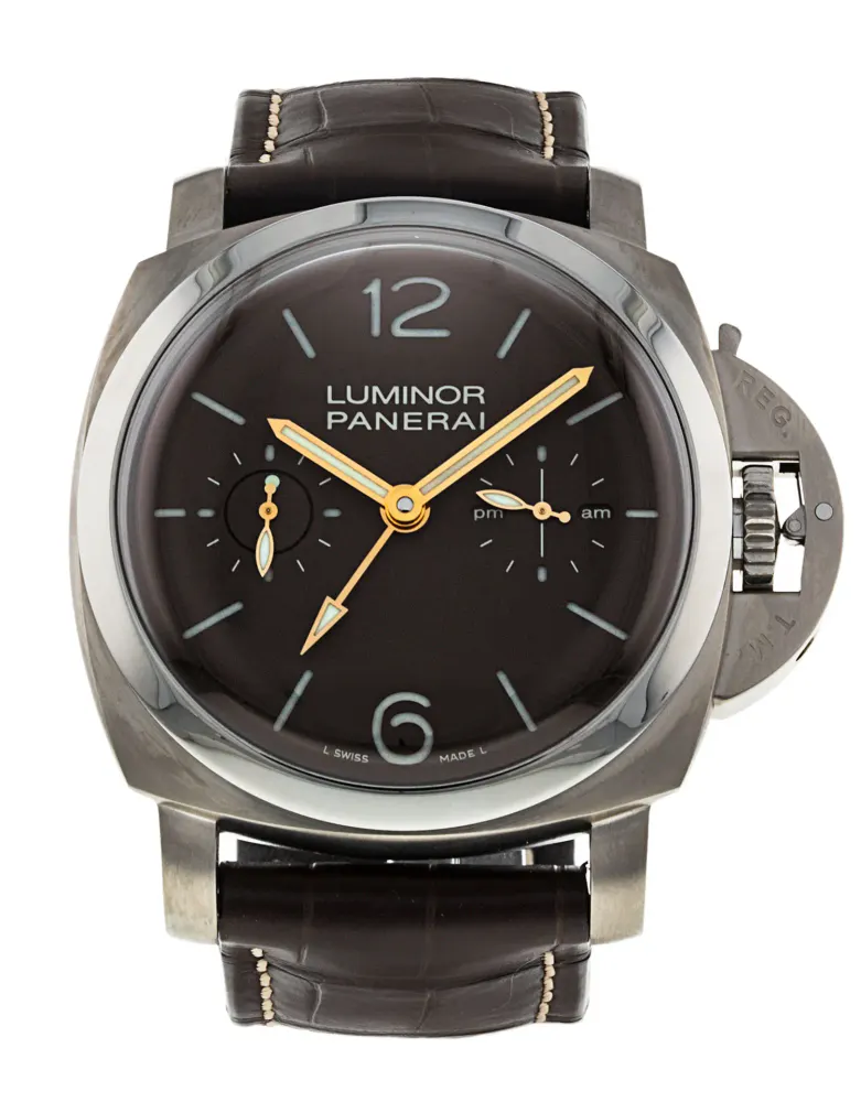 Panerai Luminor Tourbillon GMT PAM00306 — 2012 — Very good in Brown Baton – Pre-owned watches