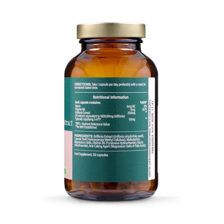 For Him 5-HTP Griffonia Seed Extract 120 Capsules, additional product view 3