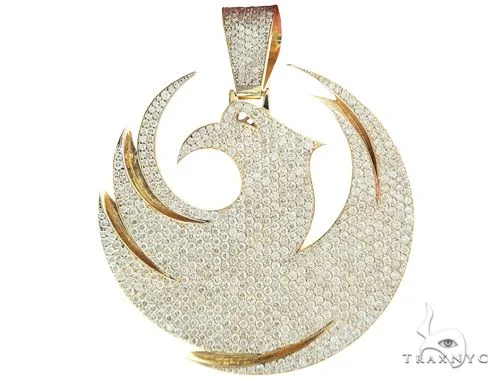 RINA - For Him CUSTOM Custom Made Diamond Pendant 63811 in Rose Gold – Pendant