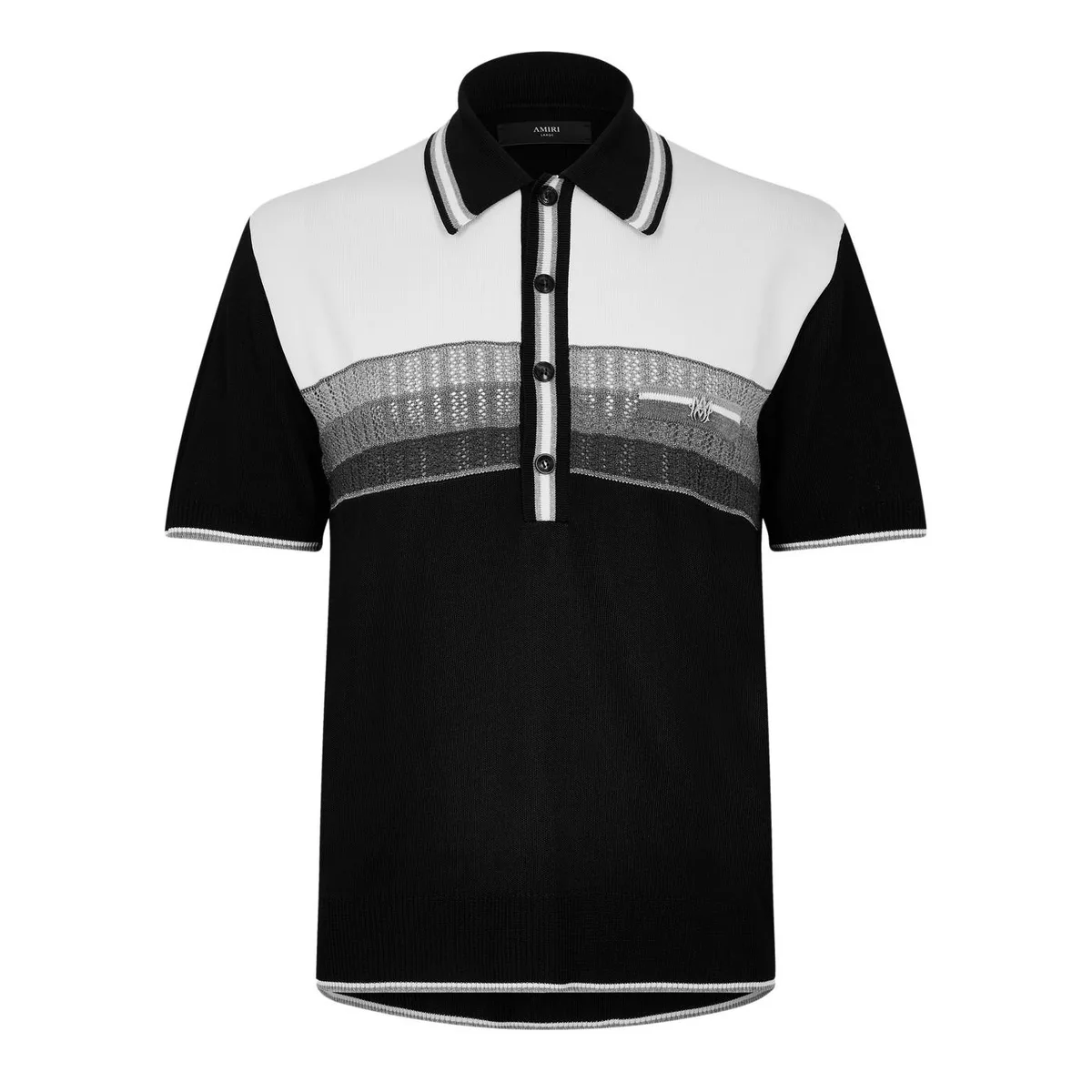 Amiri Men's Striped Knitted Top