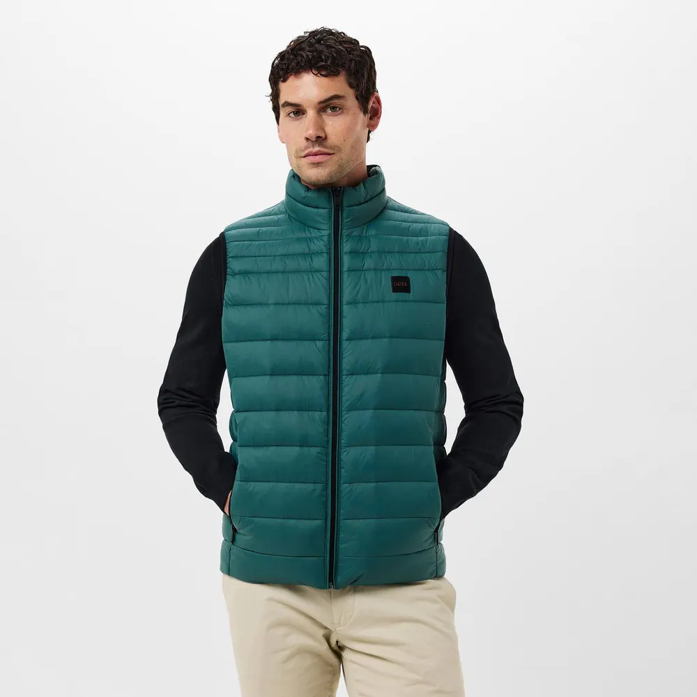 Boss Mens BOSS ORANGE Padded Lightweight Gilet - Tailored Fit (Odeno) detail 3