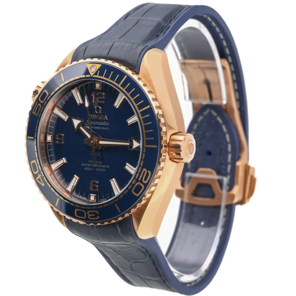 Omega Planet Ocean 215.63.44.21.03.001 — 2020 — Excellent in Blue Quarter Arabic, additional product view 2
