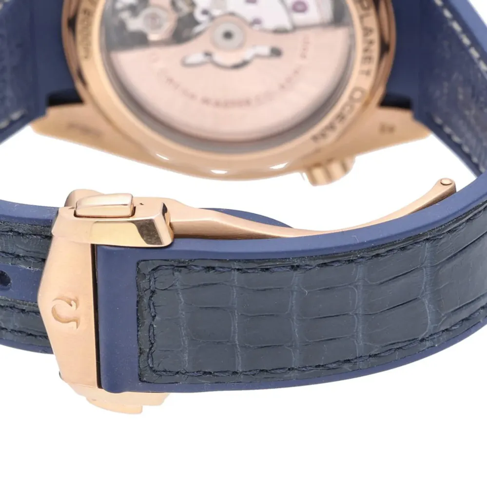 Omega Planet Ocean 215.63.44.21.03.001 — 2020 — Excellent in Blue Quarter Arabic, additional product view 3