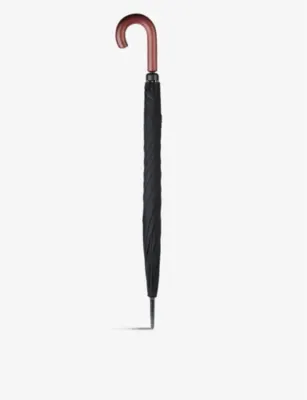 FULTON Huntsman walking umbrella in BLACK, additional product view 2