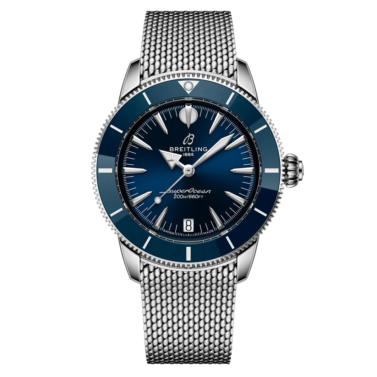 Breitling Superocean Heritage Automatic 36mm Unisex Watch Blue
