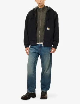 CARHARTT WIP OG Active Hooded Cotton Denim Jacket detail 2