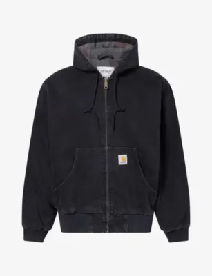CARHARTT WIP OG Active Hooded Cotton Denim Jacket