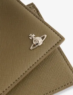 VIVIENNE WESTWOOD Branded Bi-Fold Faux-Leather Wallet detail 2