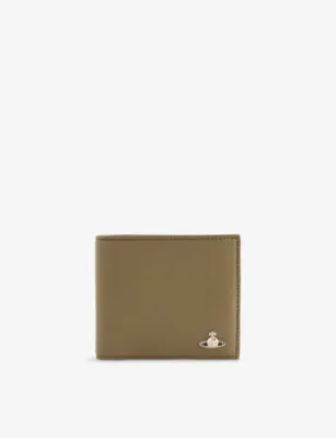 VIVIENNE WESTWOOD Branded Bi-Fold Faux-Leather Wallet