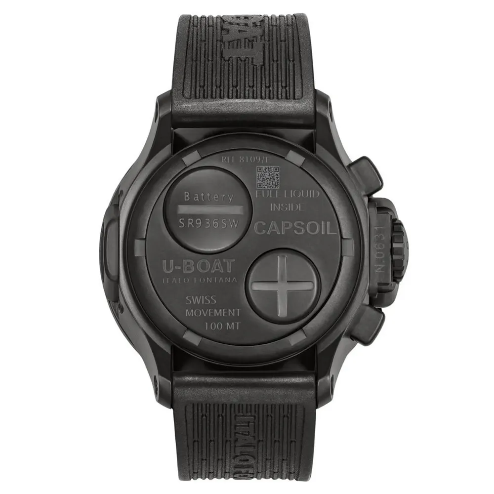 U-Boat Men's Capsoil Quartz Watch in Multi, additional product view 2