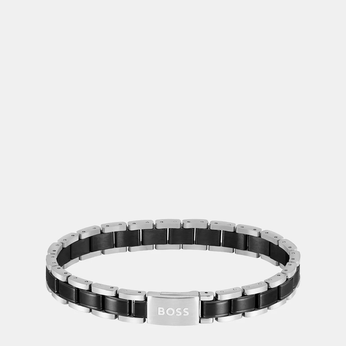 Boss Men's Stainless Steel Magnetic Chain Bracelet