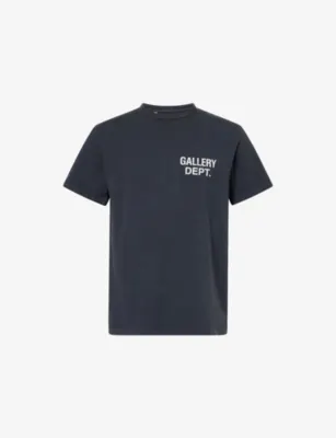 GALLERY DEPT Logo-Print Short-Sleeve Cotton T-Shirt