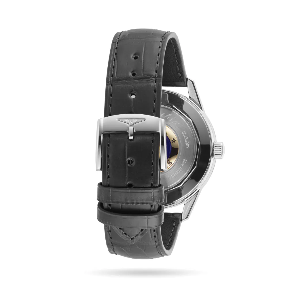 Longines Flagship Classic 38.5mm Mens Watch Silver in Silver, additional product view 3