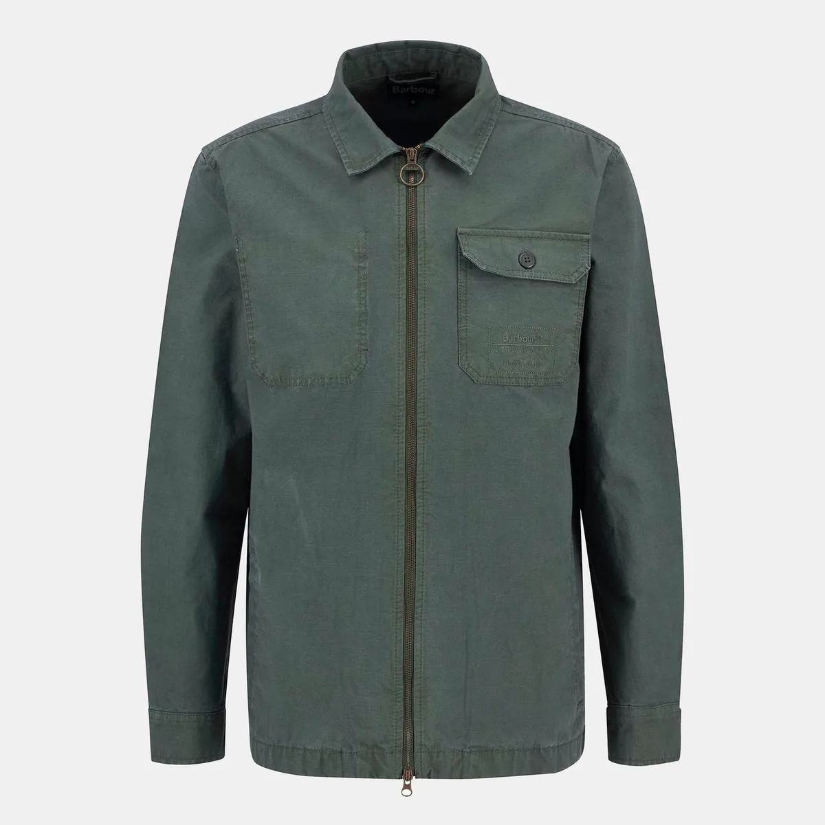 Barbour Men's Harton Cotton Long Sleeve Relaxed Overshirt