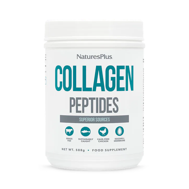 NaturesPlus Collagen Peptides with Vitamin C 588 G Powder