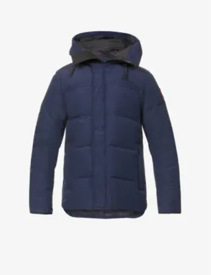 CANADA GOOSE Macmillan funnel-neck twill-down parka jacket