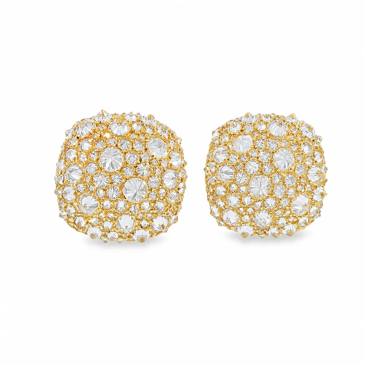 ANNA - AMERICAS DIAMONDS Upside Down Cushion Diamond Earrings 71455 in Rose Gold – Earrings